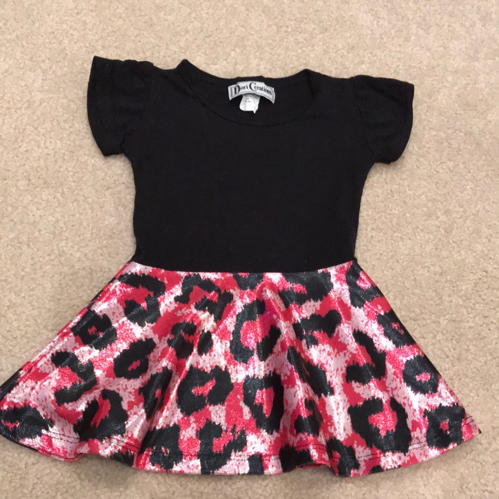 Dori Creations short sleeve dress...fits 12-18m